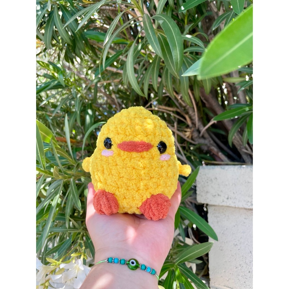 Crochet Handmade Yellow Duckie